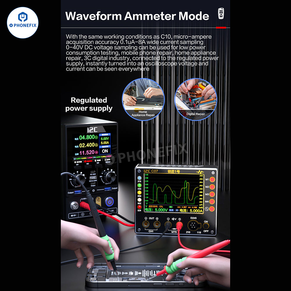 i2C C07 Locksmith No.1 Remote Control Frequency Tester Multimeter