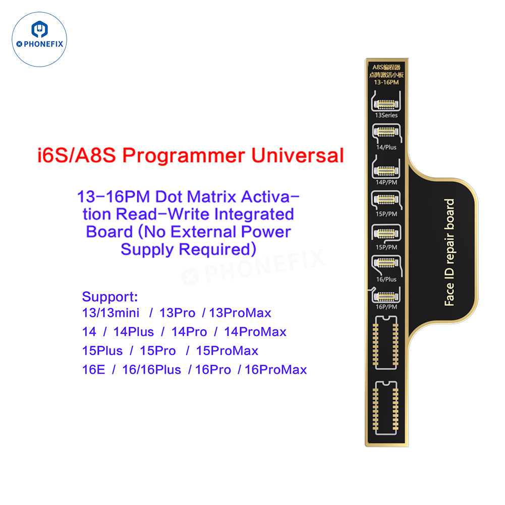 i2C Dot Matrix Repair Cable Fix iPhone Face ID Without Soldering - CHINA PHONEFIX SHOP Team