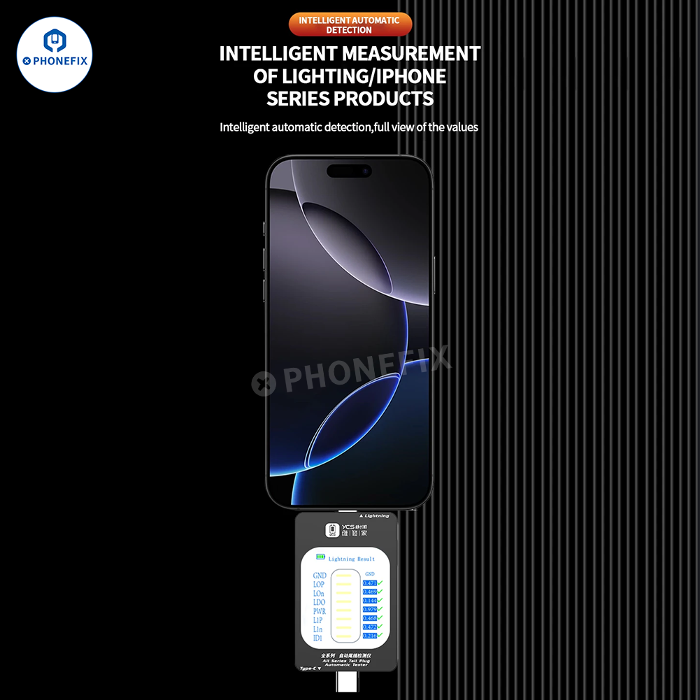 YCS 2ND Mobile Charging Tail Plug Port Tester Fault Power Meter