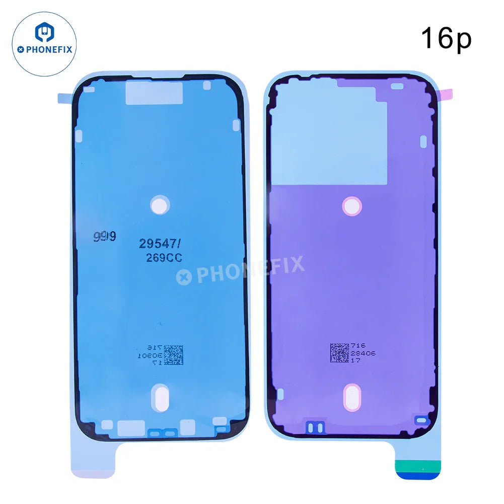 For iPhone 15-16 Pro Max Screen Waterproof Sticker Sealing Adhesive