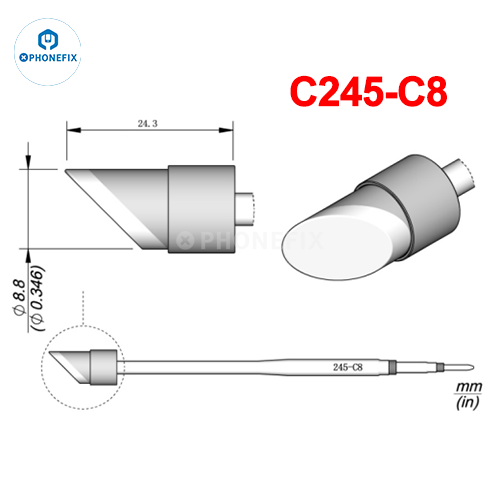 OEM JBC C245 Series Soldering Tips Compatible T245 Handle