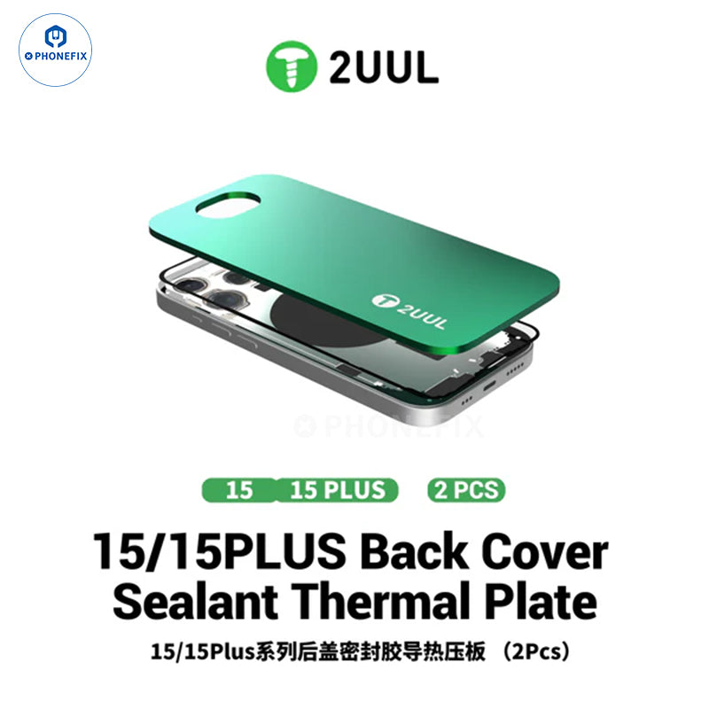 2UUL Sealant Thermal Press Plate For iPhone 12-16 Pro Max Screen Repair - CHINA PHONEFIX SHOP Team