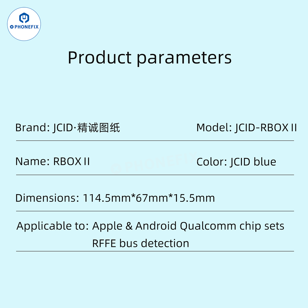 JCID RBOX2 Bus Analyzer with JC Drawing Smart Diagnostics