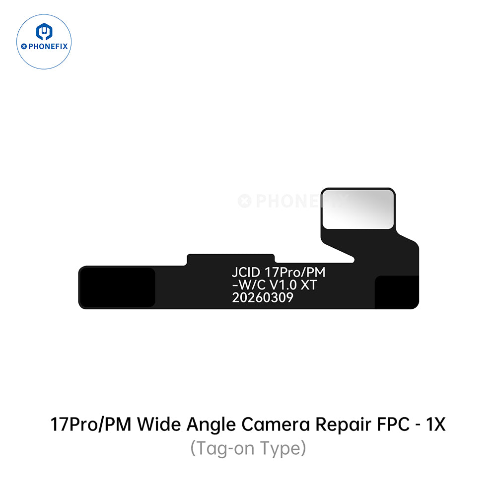 JCID Wide Angle Camera Tag-On Repair FPC For iPhone 12-17 Pro Max - CHINA PHONEFIX SHOP Team