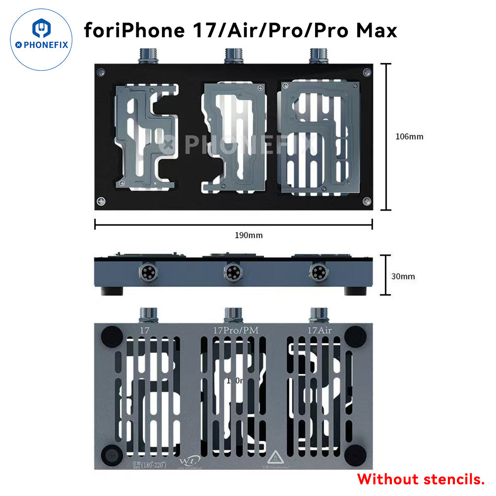 HT007 Motherboard Layered Soldering Station For iPhone X-17 Pro Max