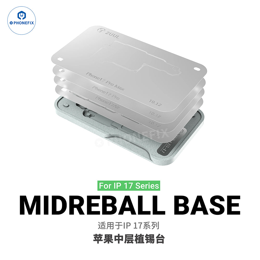 2UUL BH13 Midreball Base for iPhone 12-16 Middle Layer Reballing