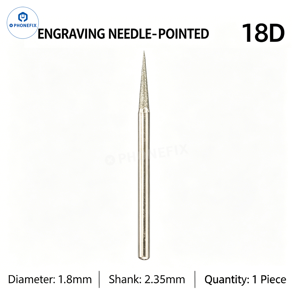 2.35mm Diamond Grinding Drill Bit for PCB Circuit Board Repair