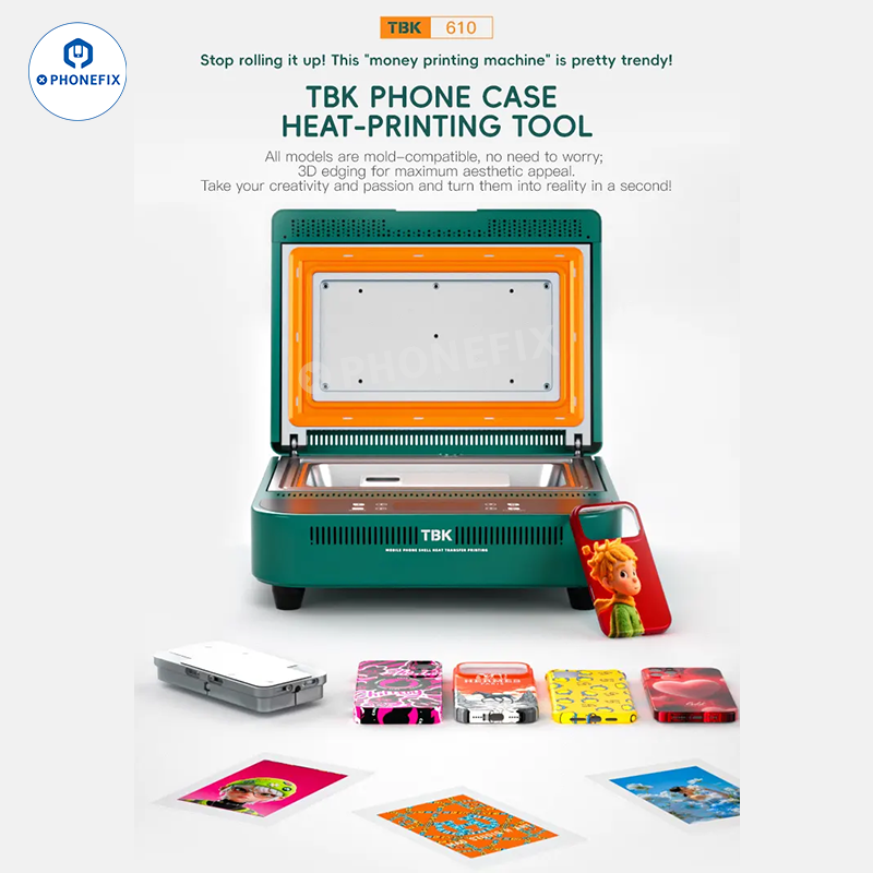 TBK 610 DIY Phone Case Color Image Pattern Thermal Transfer Machine