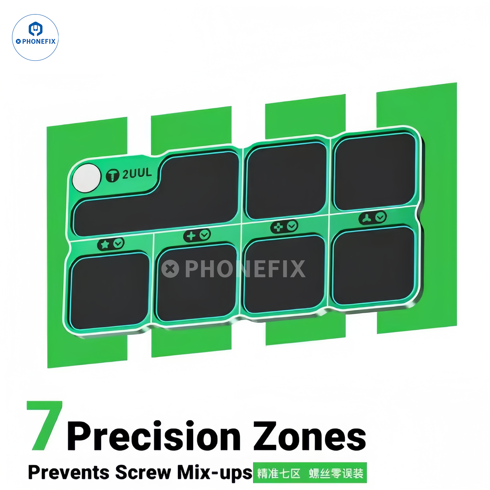 2UUL ST95 Screw MagDock Aluminum Alloy Magnetic Storage Pad