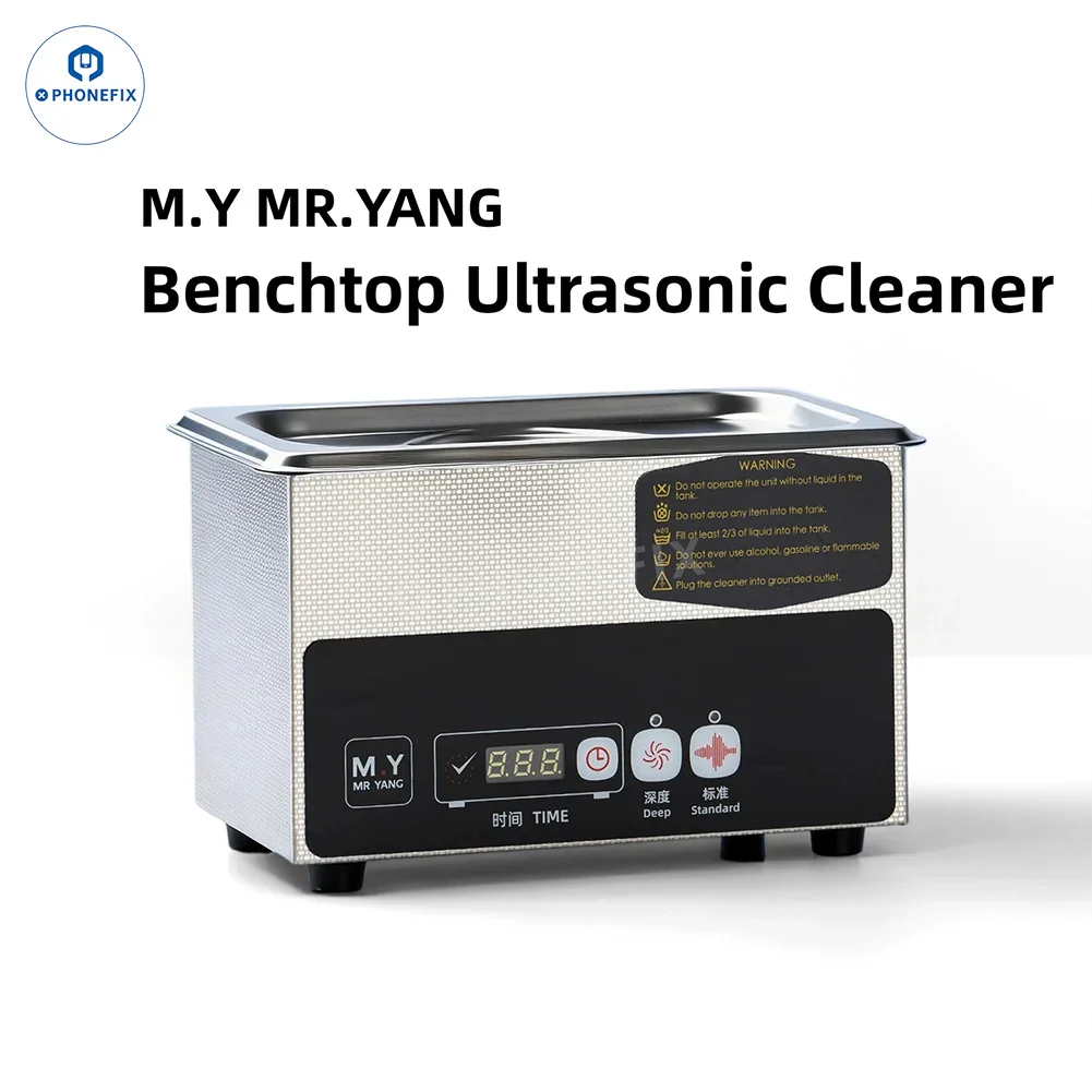 YCS M.Y C09 0.9L Ultrasonic Cleaner for Phone PCB Circuit Cleaning