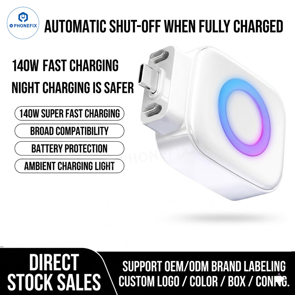 USB-C 140W Fast Charging Full-Charge Separator for iPhone Android - CHINA PHONEFIX SHOP Team