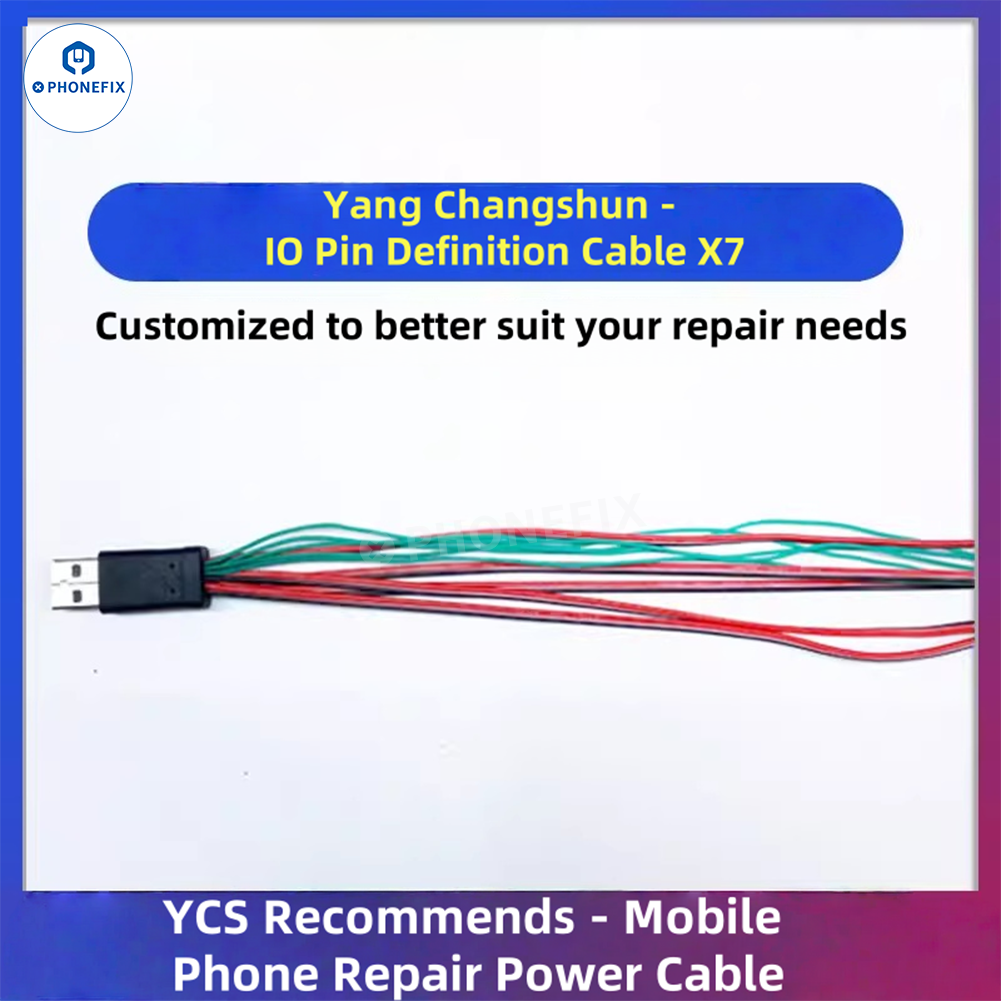 YCS MAi 6-in-1 Power Cable for iPhone 6S -17 Pro Max Android Huawei