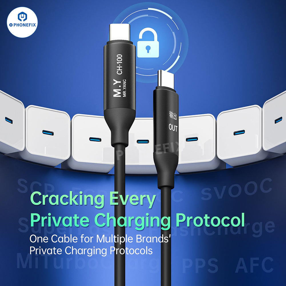 YCS Mr. Yang CH-100 Protocol Conversion Fast Charging Data Cable