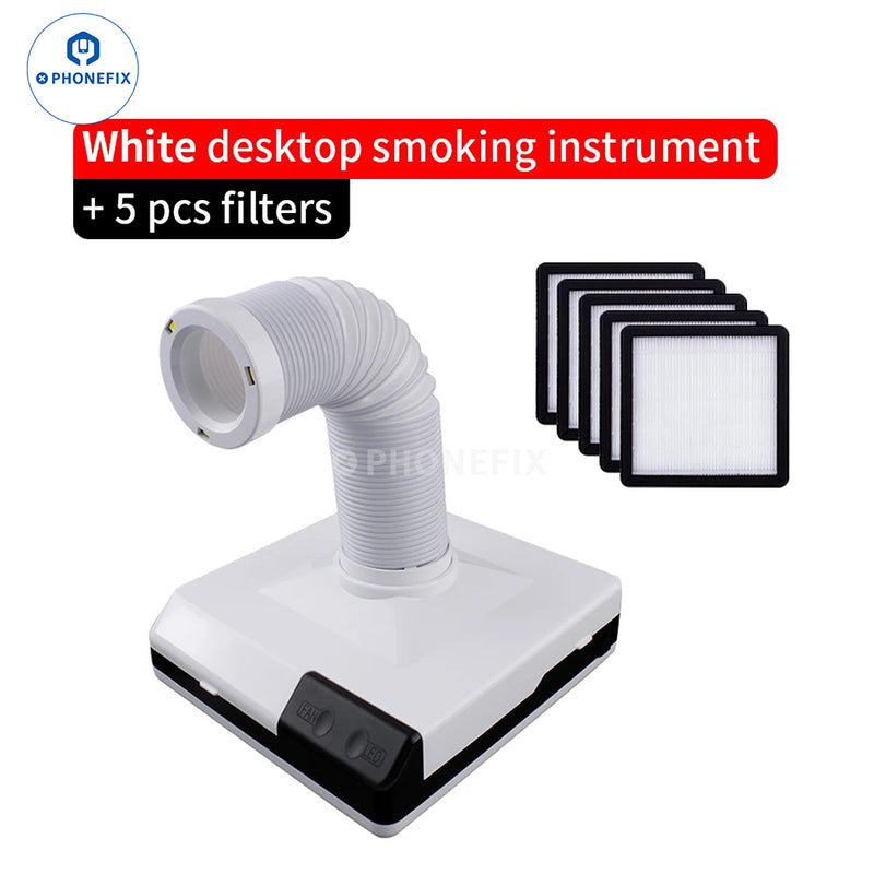 Premium Solder Fume Extractor | Compact Desktop Smoke Absorber