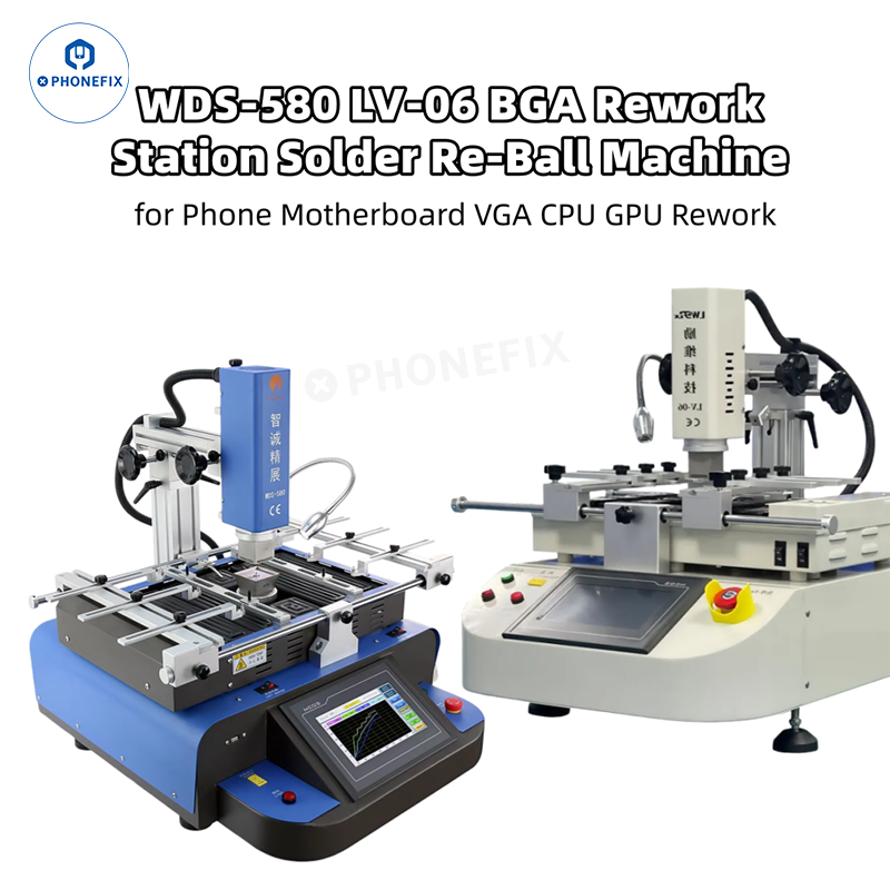 WDS-580 BGA Rework Station for Desoldering Reballing Soldering BGA SMD IC