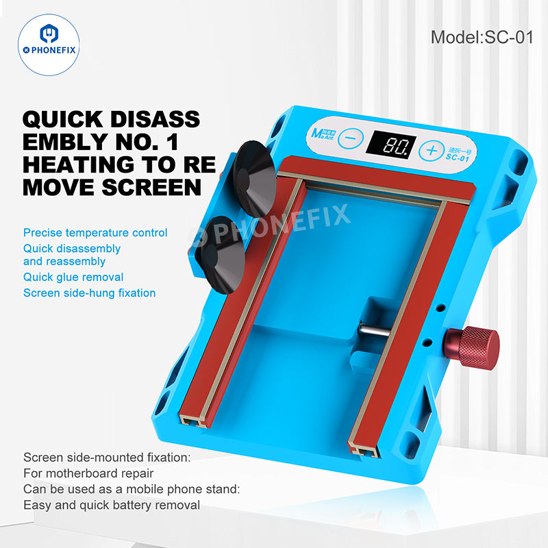 MaAnt SC-01 Quick-Release Heating Clamp for Phone Screen Removal - CHINA PHONEFIX SHOP Team
