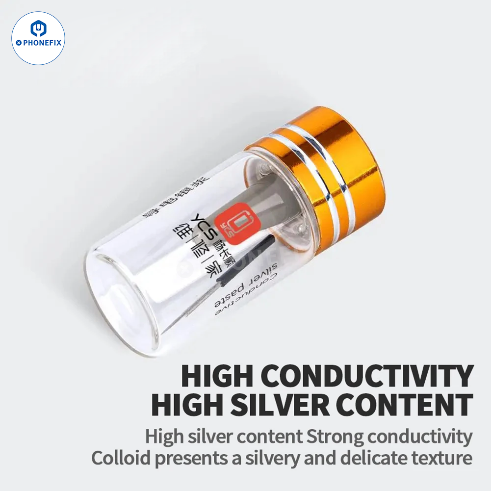 YCS D11 Conductive Silver Paste for Phone Green/Yellow Screen Repair