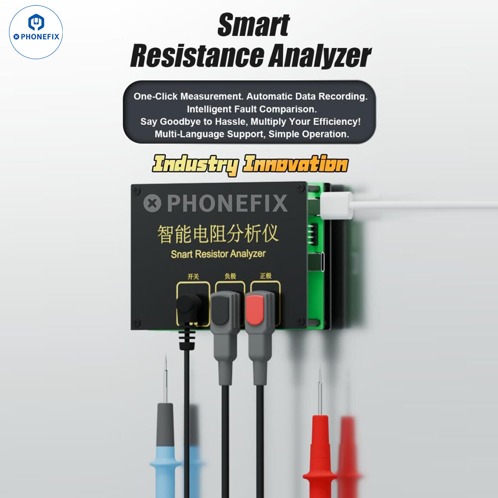 Smart Resistance Analyzer for Phone PCB IC Socket Troubleshooting