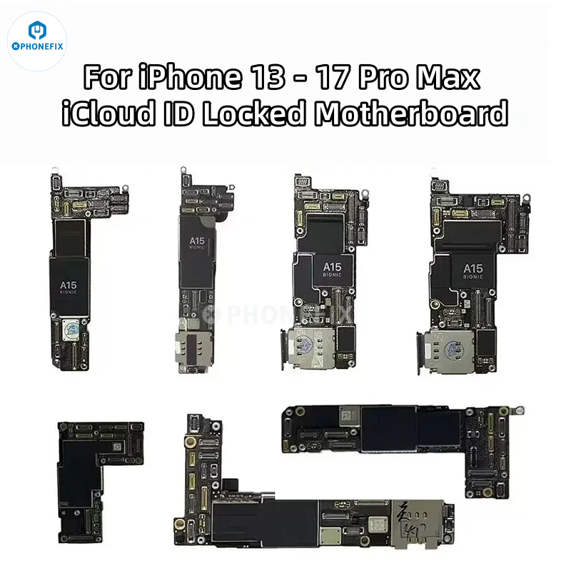 iCloud Locked ID Motherboard for iPhone 13-17 Pro Max Repair/Swap - CHINA PHONEFIX SHOP Team