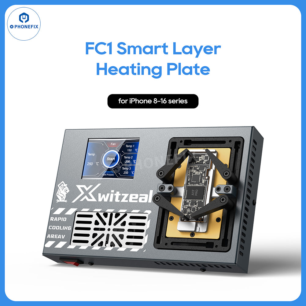 Xwitzeal FC1 Constant Thermometer Desoldering Table for iPhone 8-16 Series - CHINA PHONEFIX SHOP Team