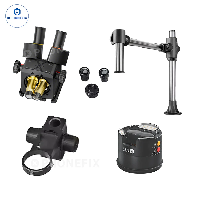 QianLi 6.5X-58X Gorilla Trinocular Microscope YCS Yang Recommend