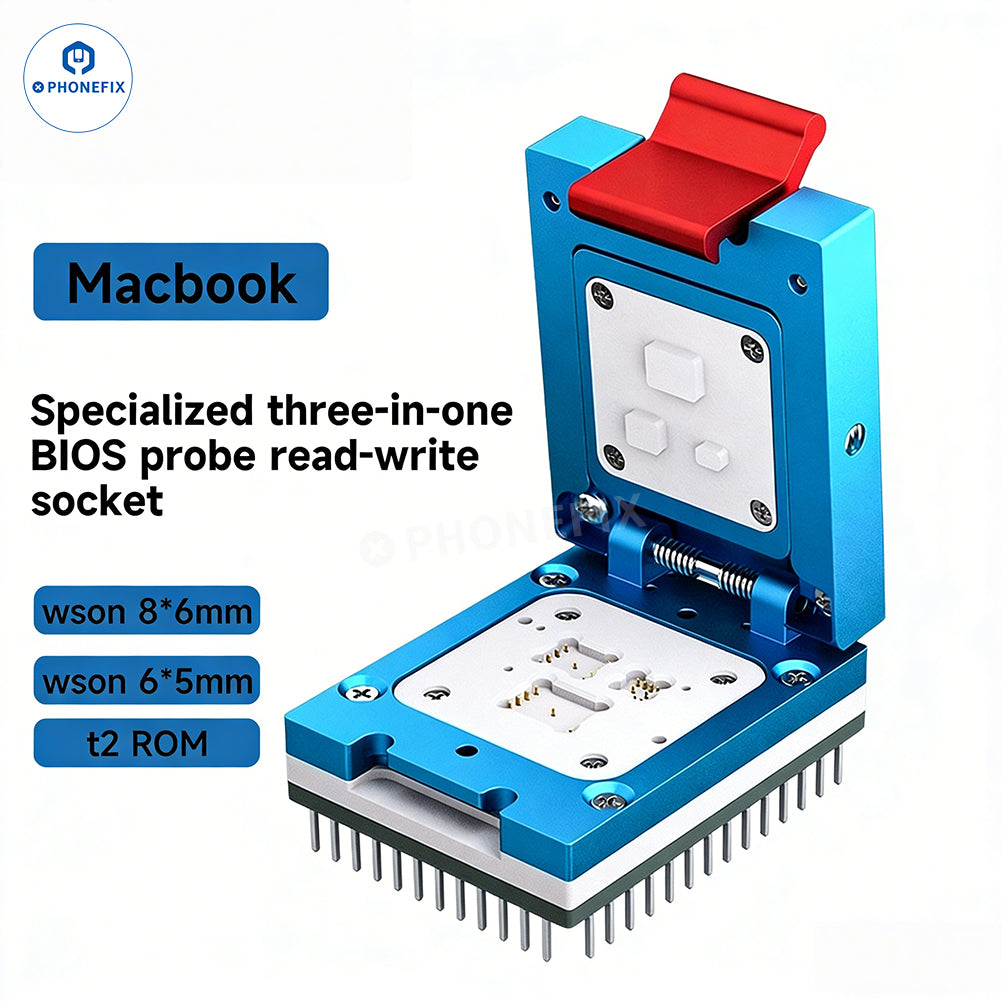 XZZ Programming Socket WSON 8x6/16x5mm T2 ROM Read Write Tool - CHINA PHONEFIX SHOP Team