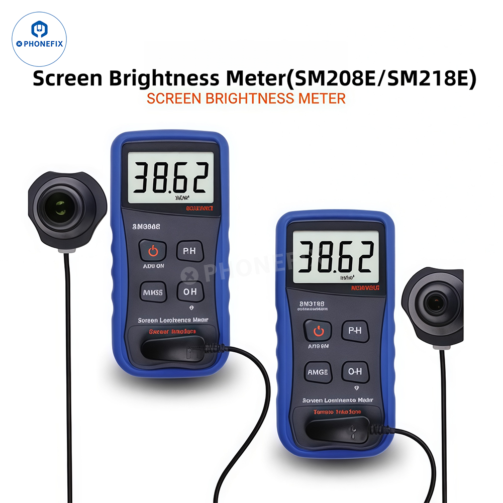 SM208E SM218E Screen Brightness Meter Phone/TV LCD Luminance Tester