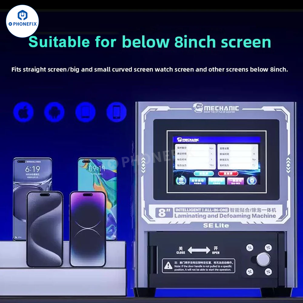 MECHANIC SE Lite 8-inch Screen Laminating Bubble Removal Machine