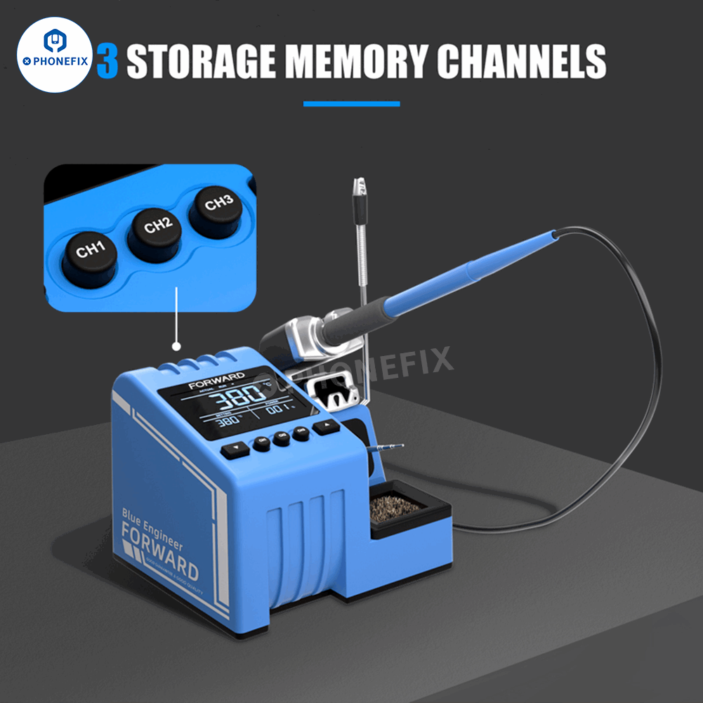 FORWARD BE01 Soldering Iron Station 80W Blue Enginner