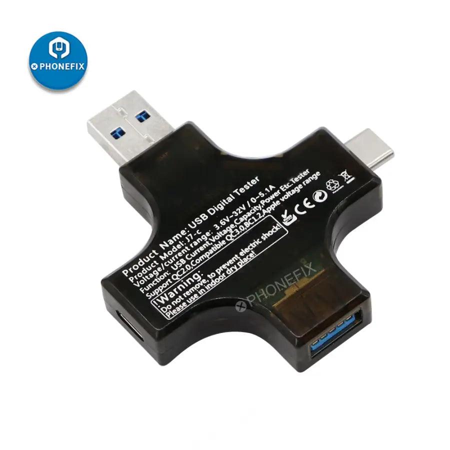 ETO- Testeur USB Testeur De Courant De Tension USB Affichage LCD 50mA