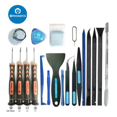 20 In 1 LCD Screen Opening Pry Screwdriver Silicone Mat Repair Toolkit - CHINA PHONEFIX