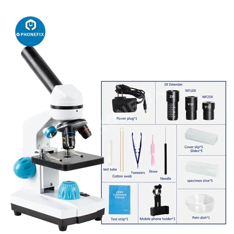 2000x Zoom Biological HD Microscope For Student Laboratory Education