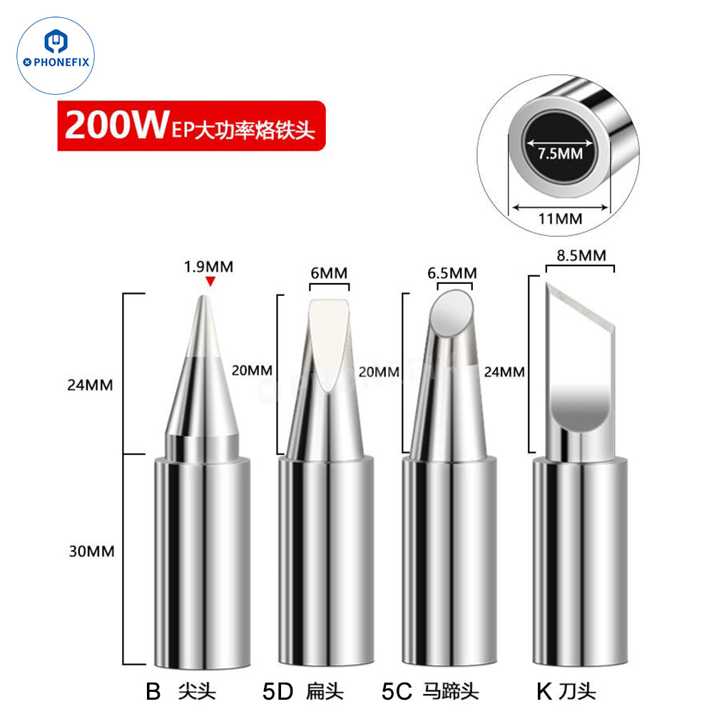 High Power Soldering Iron Thermostat EP-200 EP-D100 EP-D150