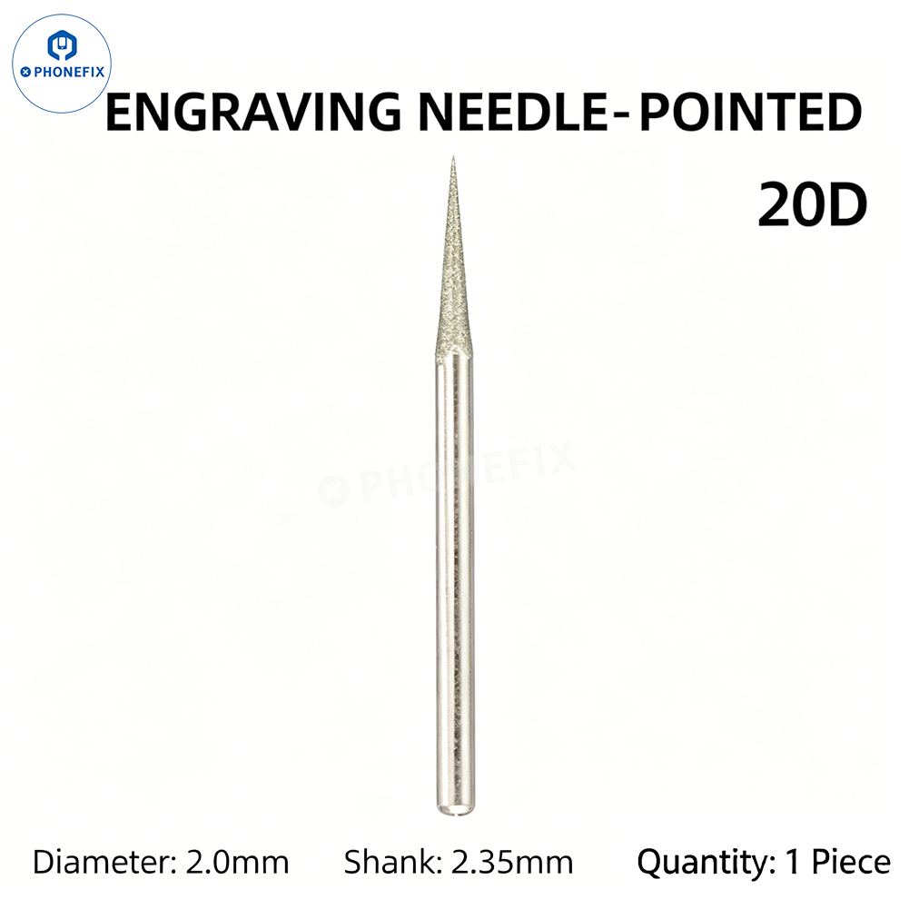 2.35mm Diamond Grinding Drill Bit for PCB Circuit Board Repair