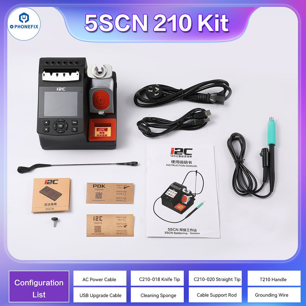 i2C 5SCN High Power 200W Industrial Soldering Station - CHINA PHONEFIX SHOP Team