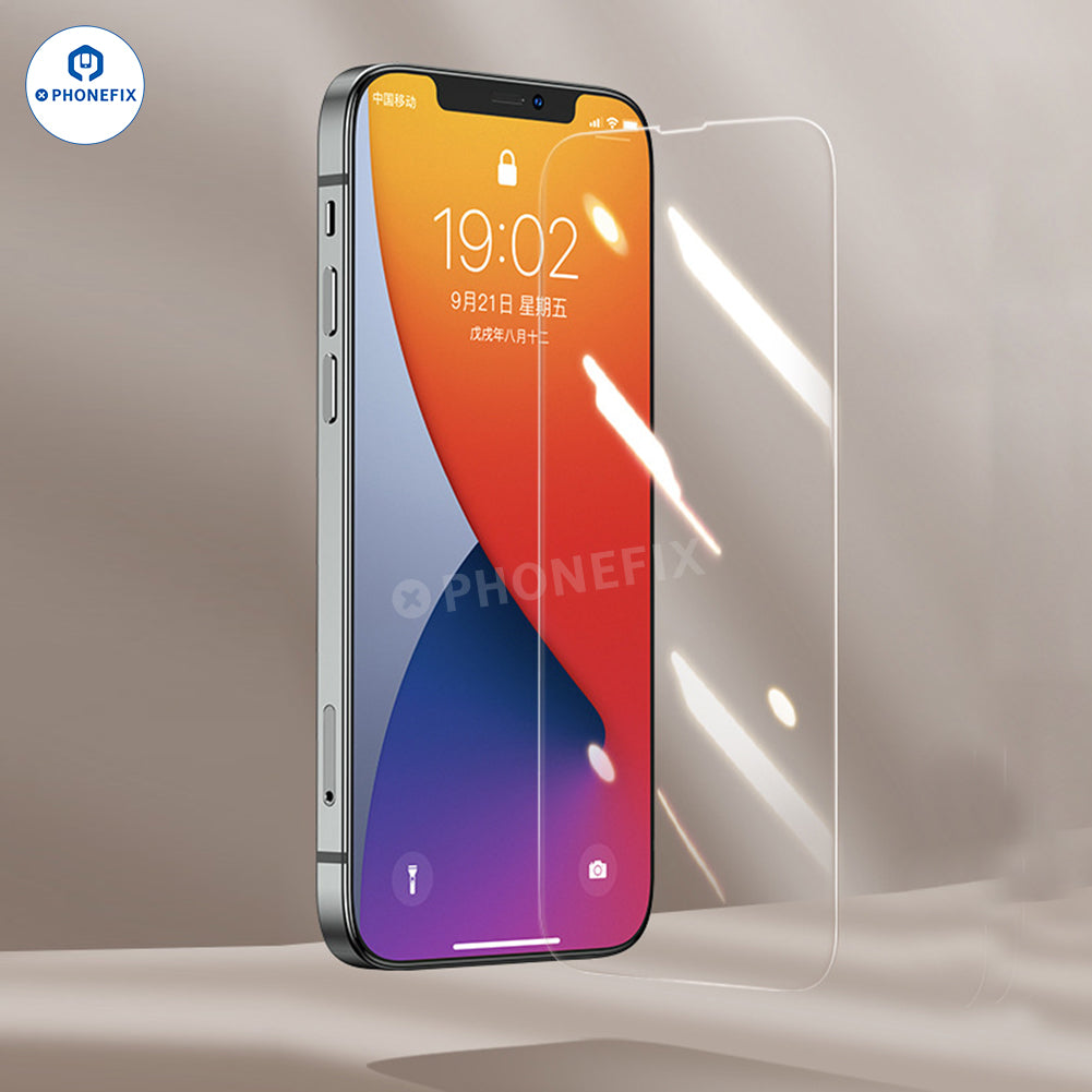 For iPhone 7-17 Pro Max Full Cover Tempered Glass Screen Protector