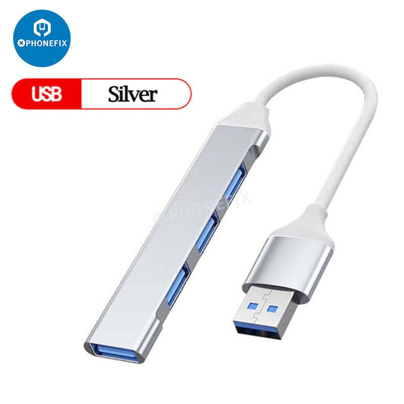2/3/4 In 1 USB 3.0 Port Hub Expander For Phone PC Fast Data Transfer - CHINA PHONEFIX