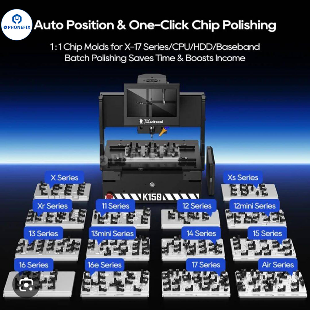 Xwitzeal K150 iPhone SIM Slot Cutting & PCB CNC Grinding Machine