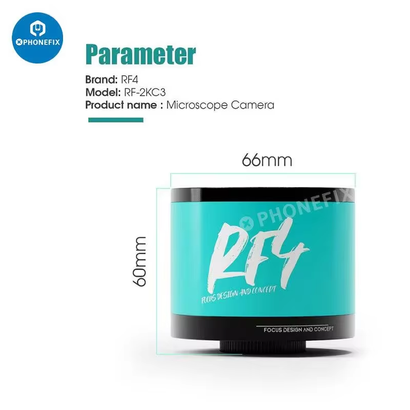 RF4 Microscope 2K 4K Ultra HD Camera for Mobile Phone Repair