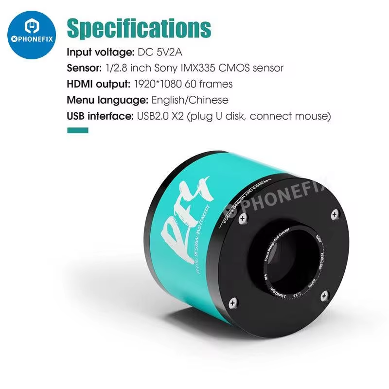 RF4 Microscope 2K 4K Ultra HD Camera for Mobile Phone Repair