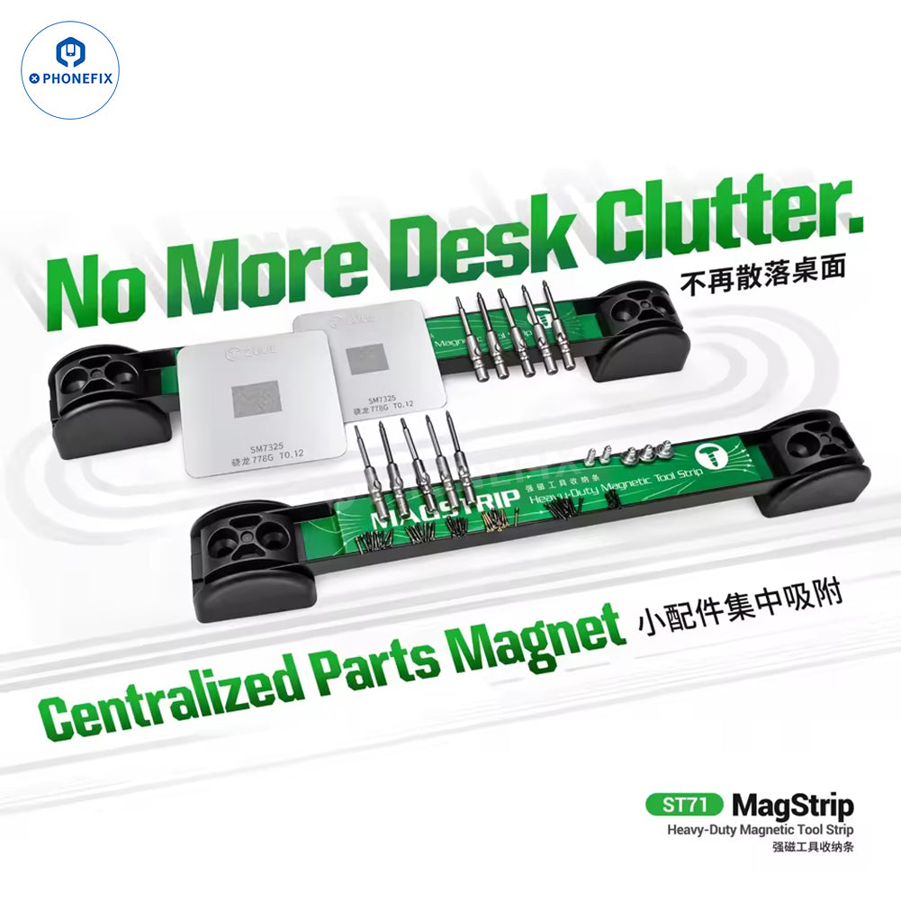 2UUL ST71 MagStrip Phone Repair Tools & Parts Magnetic Storage Strip