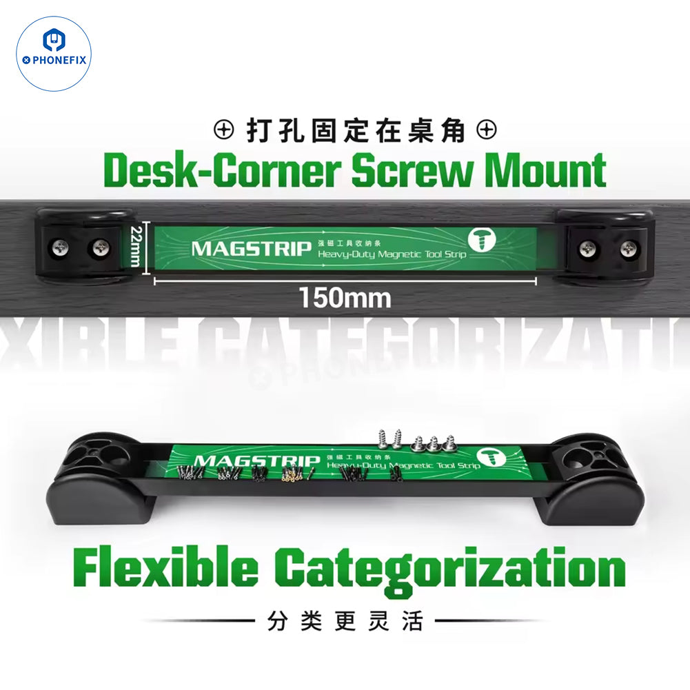 2UUL ST71 MagStrip Phone Repair Tools & Parts Magnetic Storage Strip