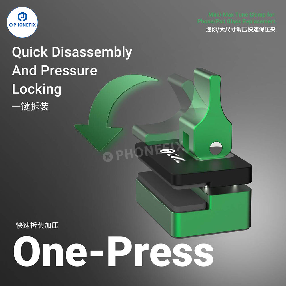 2UUL TC01 TC02 Tune Pressure Clamp for Phone/Pad Screen Glass