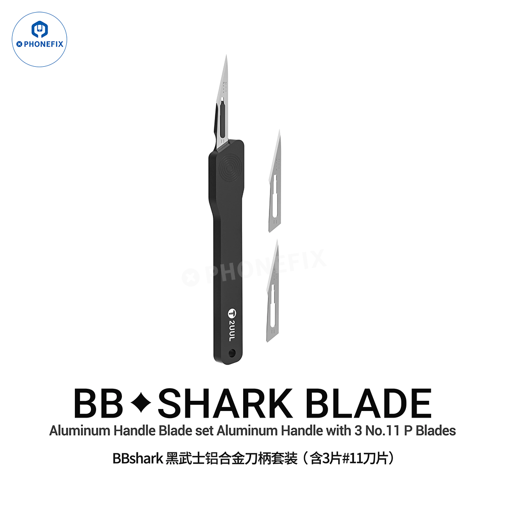 2UUL DA28 FlatCut No.11 Mobile IC Solder Pad Underfill Glue Removal Blade