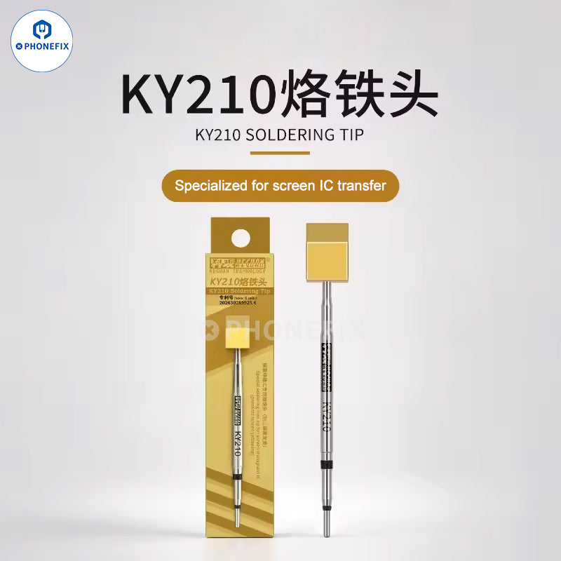 KY210 Soldering Tip for iPhone 11-17 Screen IC Transplant Replacement