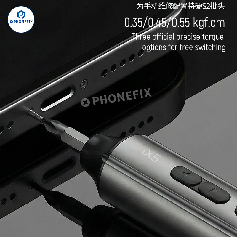 iFixes iX5 Adjustable Torque Electric Screwdriver for Phone Repair