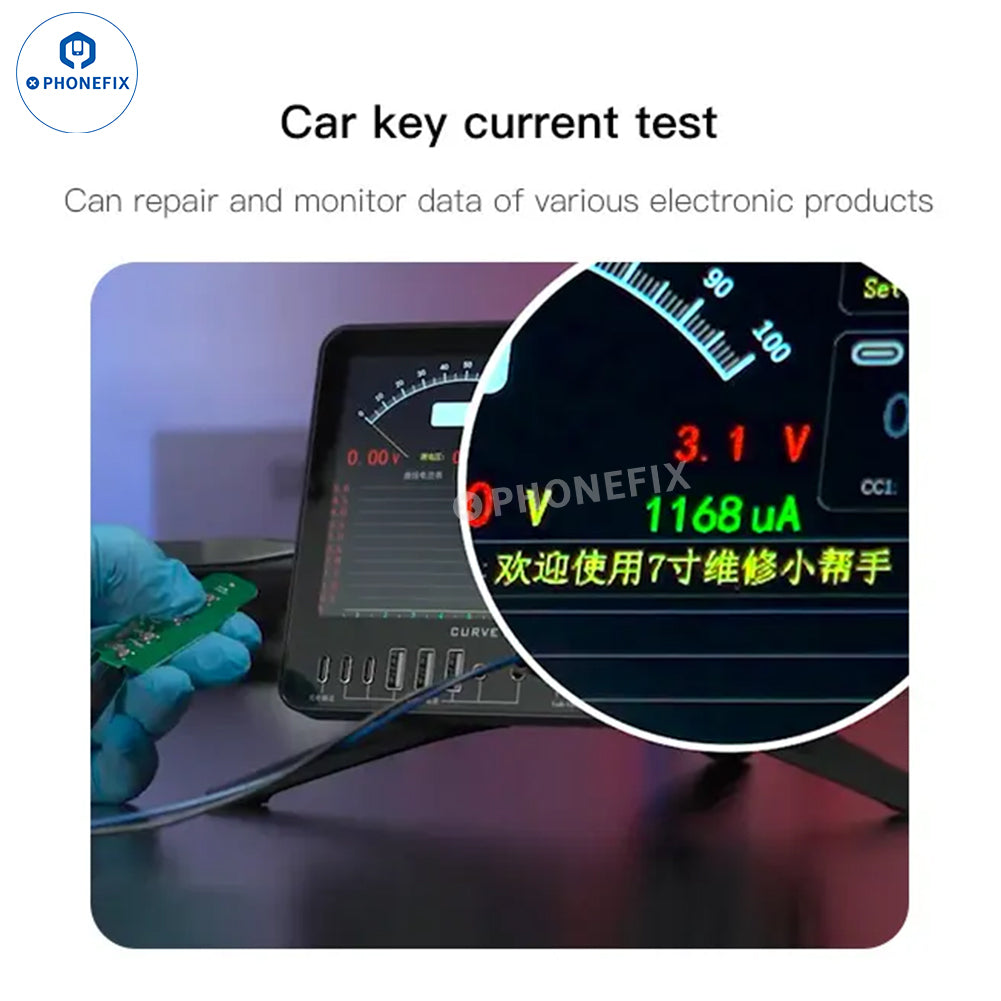 TBK D7 Curve Waveform Meter Power Supply for Mobile Phone Repair