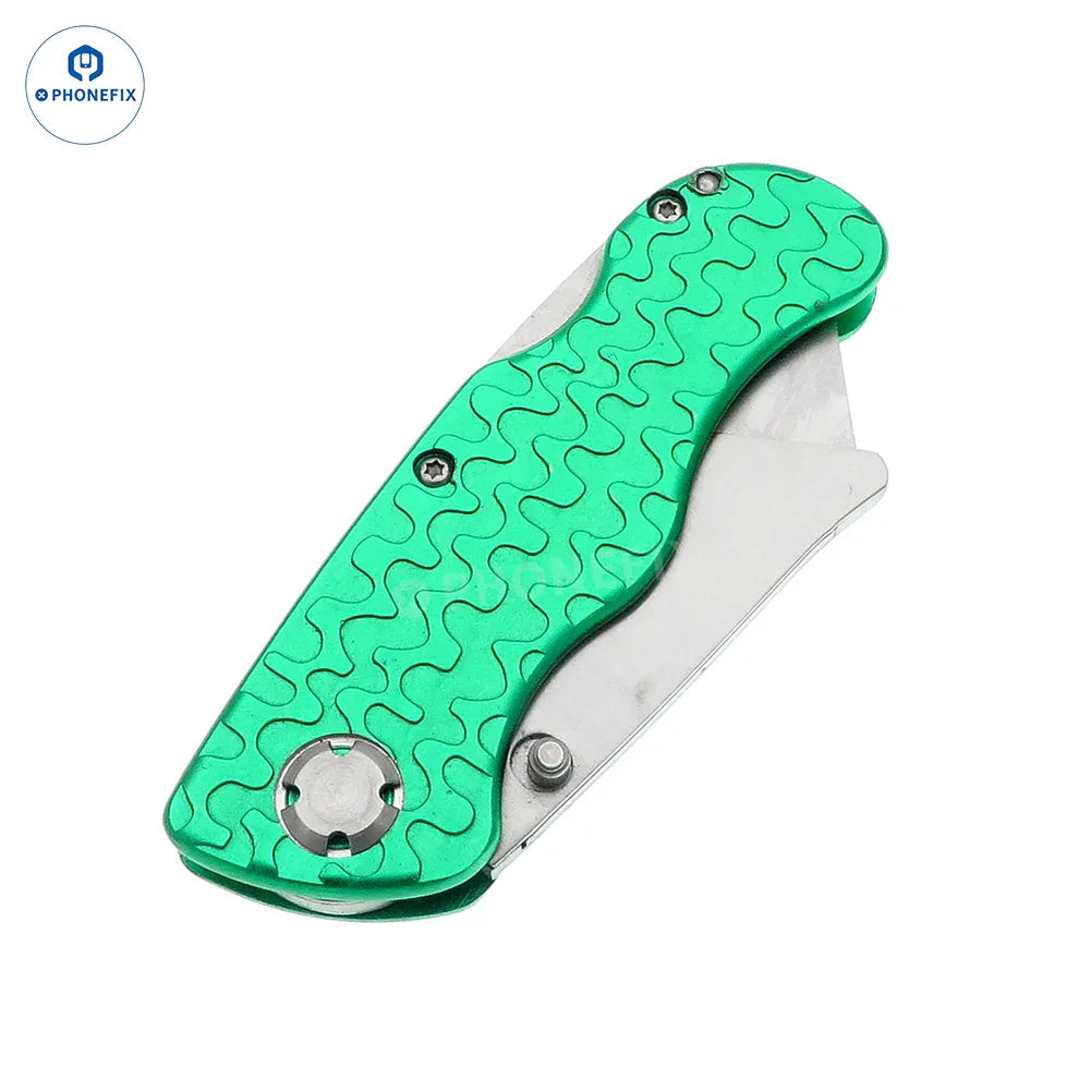 Metal-Handled Multifunctional Folding Utility Knife - CHINA PHONEFIX SHOP Team