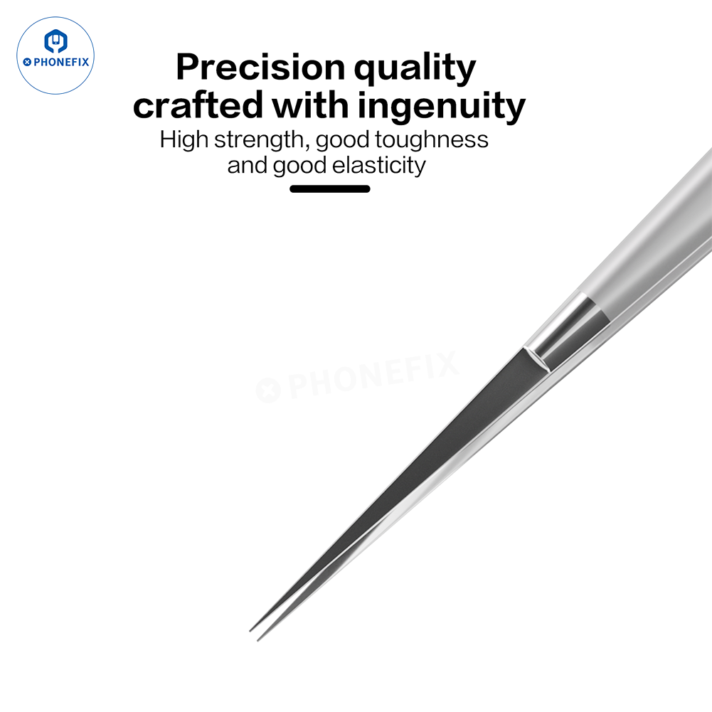 PHONEFIX Super Hard Alloy 3D Tweezers Mobile IC Tiny Parts Gripper