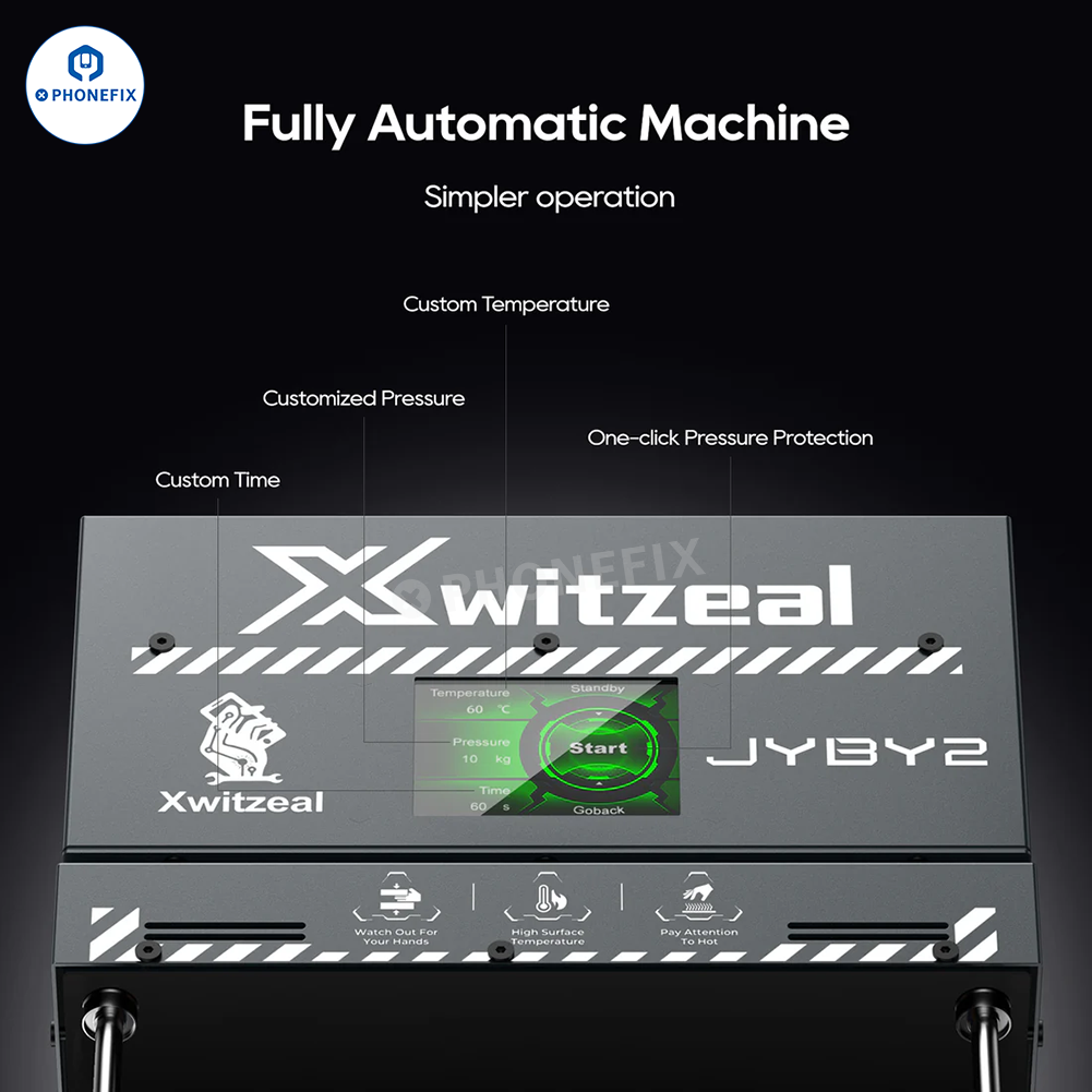 Xwitzeal JYBY2 Mobile Phone Auto Heating Pressure Holding Machine